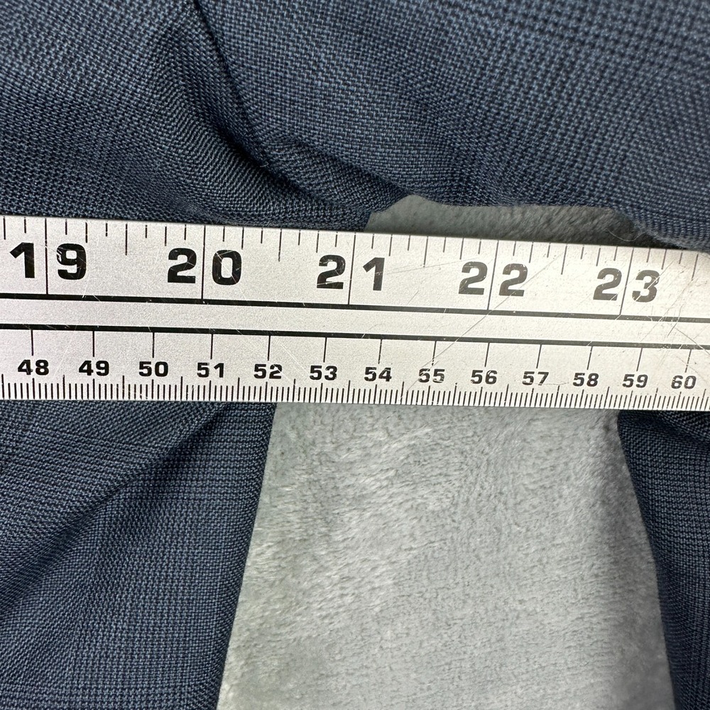 Lauren Ralph Lauren‎ Suit Jacket Mens 44L Gray 100% Wool Trim Fit Blazer - Picture 10 of 14
